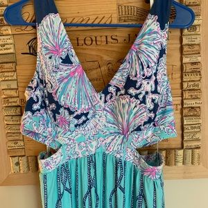 Lilly Pulitzer Marcia cutout maxi dress